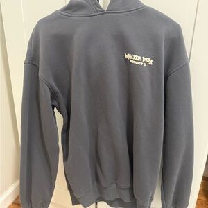 White Fox Boutique Gray Hoodie